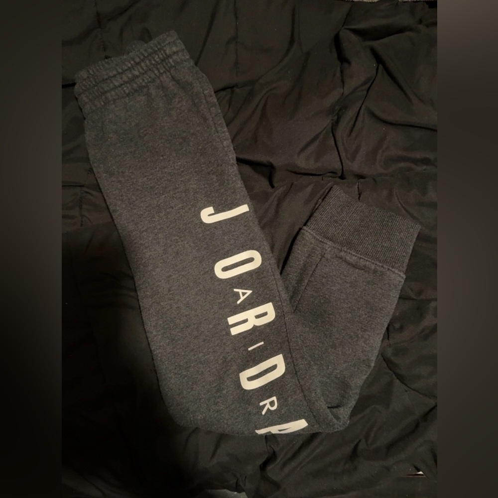 Dark grey Jordan sweat pants